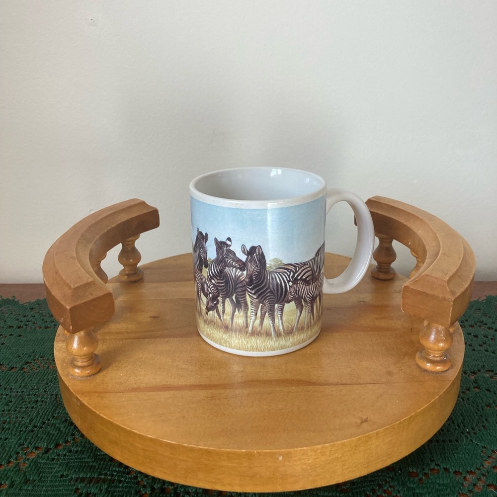 Vintage Otagiri Zebra Mug